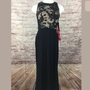 Scarlett Formal Evening Gown Dress Lace Sleeveless